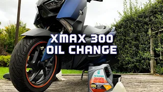 XMAX 300 Oil Change and Oil Trip Meter Reset