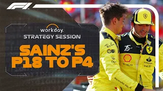 Sainz's P18 To P4 | Workday Strategy Session | 2022 Italian Grand Prix