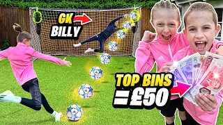 WIN £50 EVERY TIME YOU SCORE CHALLENGE 😳🤑