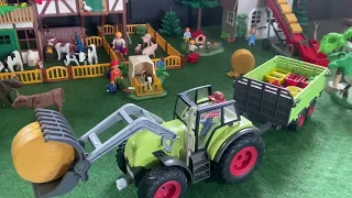 Diorama Playmobil - A la ferme