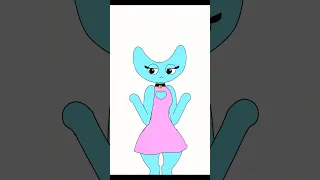 Sad cat cyan (rainbow friends)chapter 2 #animation #flipaclip