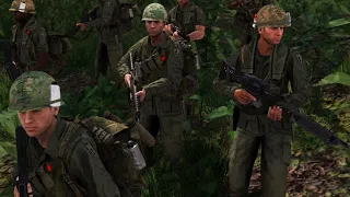ArmA 3 Vietnam War | Intense Jungle Firefight