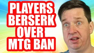 Player Rage Ignites Over MTG Ban - This Is Not OK