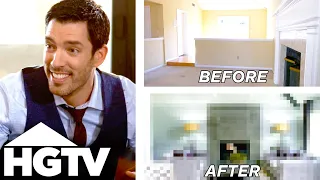 Modern Industrial Living Room Transformation | Brother vs. Brother | HGTV
