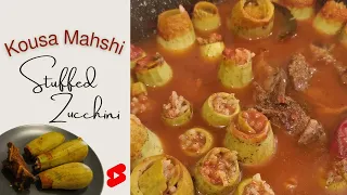 Rosemary JasMar Kousa Mahshi (Stuffed Zucchini) #Shorts