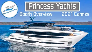 Princess Yachts | Booth Overview | 2021 Cannes Yacht Festival.   Let us know your thoughts!