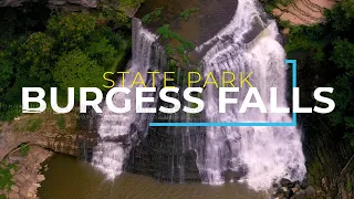 Burgess Falls State Park, Tennessee | 4K drone footage