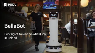 BellaBot serves at Nevins Newfield Inn in Ireland | Pudu Robotics