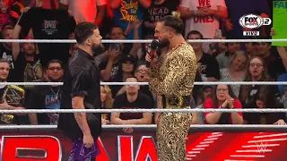Confrontación entre Seth Rollins y Finn Bálor Parte1 - WWE Raw 12/06/2023 (En Español)