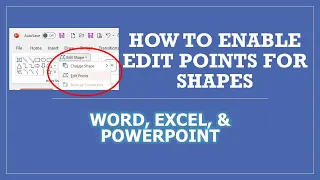 Edit Points is Disabled or Not Working in Word, Excel and PowerPoint