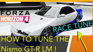 How To Tune The 1995 nissan nismo GT-R LM  (RACE TUNE)