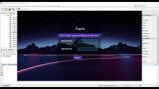 JAVA Tutorial | How to design Login Form using Netbeans IDE | Custom Login Form |Java JFrame