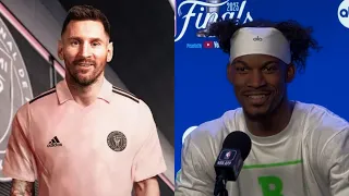 Heat Star Jimmy Butler Reacts To Lionel Messi Joining Inter Miami CF