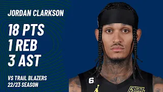 Jordan Clarkson vs Portland Trail Blazers | Jan 25, 2023