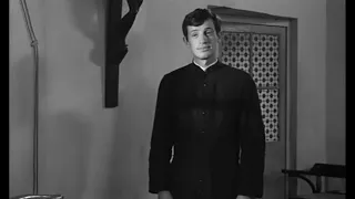 Jean-Paul Belmondo dans "Léon Morin, prêtre" (1961) de Jean-Pierre Melville