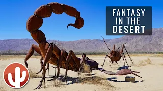 Galleta Meadows Sculptures at Anza-Borrego (4K) | Borrego Springs, California