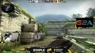 S1mple Plays Aztec Matchmaking