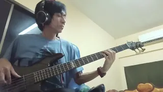 The Doobie Brothers - Long Train Running bass cover by ae