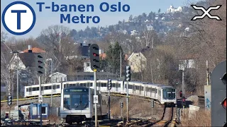 T-bane Oslo | Metro | Norway | Sporveien T-banen | Ruter | 2022