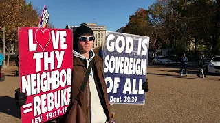 Westboro Baptist Church preaches in Washington DC for Veteran's Day 2017