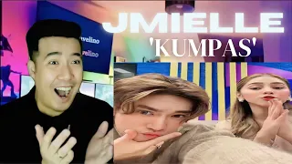 [REACTION] JMIELLE  | sings 'KUMPAS' Marielle Montellano and JM Dela Cerna