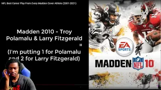 Reacting to NFL Best Career Play From Every Madden Cover Athlete (2001-2021)