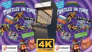 Teenage Mutant Ninja Turtles: Turtles in Time [ARCADE] Gameplay Walkthrough FULL GAME [4K60ᶠᵖˢ🔴]