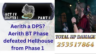 Aerith BT Phase from Phase 1 defeated Hellhouse - Act 4 Chapter 1 Pt 1 DFFOO