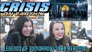 LEGENDS OF TOMORROW 3X08 "CRISIS ON EARTH X PART 4" REACTION (PART 1)