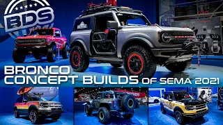 Ford Bronco Concept Builds | SEMA 2021