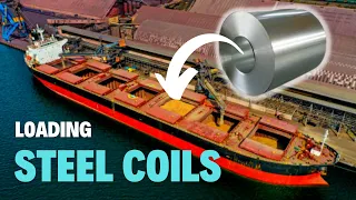 How Are Steel Coils Loaded on Ships ?