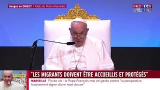 Marseille, migrants et avortement : le discours intégral du Pape François au Palais du Pharo