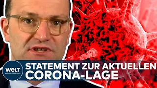 JENS SPAHN: Covid19 - Das Statement von Gesundheitsminister zur aktuellen Corona-Lage in Deutschland