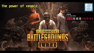 Pubg lite on Intel xeon e3 1231 v3 / rx 570