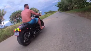 Costa Rica Drone Travel | Harley Davidson Cruising in Playa Hermosa | FPV Costa Rica