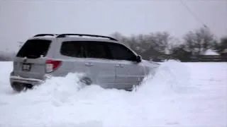 Subaru Outback & Forester Snow Test