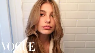 How to Get the Ultimate Beach Wave Hair With Model Cami Morrone | Beauty Secrets | Vogue