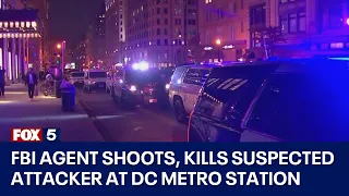 FBI officer shoots and kills suspect at Metro Center station | FOX 5 DC