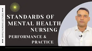 Standards of mental health nursing