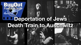 Deportation Of Jews - Death Train To Auschwitz 1943