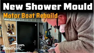 Renovating Sealine Factory Fibreglass Shower Mould - EP.41