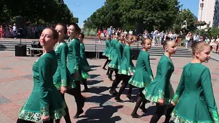 Ірландський танець. Ансамбль "Дніпряночка". 27.05.2018. Парк "Перемога"