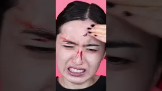 Removing Halloween makeup 👺 PAINFUL PROCESS 🥵🥵