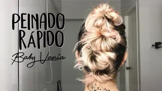 Tutorial Peinado rápido tipo mohicano | Baby Vania