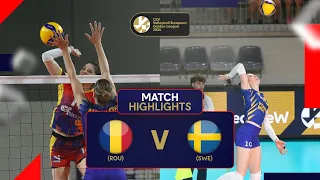 ROMANIA vs. SWEDEN - Match Highlights