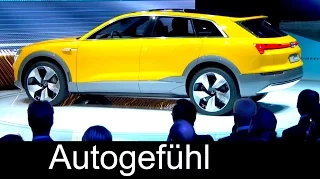 Audi htron quattro concept reveal premiere with technology explanation - Autogefühl