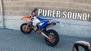 IM BACK! | PURER SOUND KTM EXC 300 SUPERMOTO