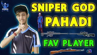 SNIPER GOD PAHADI IS UNBELIEVABLE || GARENA FREE FIRE