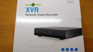 Розпаковка відеореєстратора AHD Green Vision GV-A-S032/04 1080N від інтернет-магазину ROZETKA