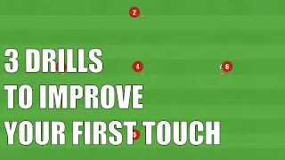 3 Drills To Improve First Touch | Football/Soccer